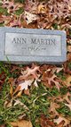  Ann Martin
