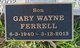 Gary Wayne Ferrell Photo