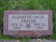  Elizabeth <I>Thayer</I> Engle