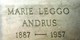  Marie <I>Leggo</I> Andrus