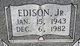  Edison John “Jr” Britt Jr.