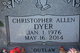 Christopher Allen “Outlaw” Dyer Photo