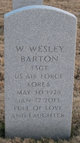 TSGT Walter Wesley “Wes” Barton Photo