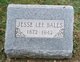  Jesse Lee Bales