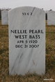 Nellie Pearl West Bass Photo