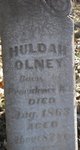  Huldah <I>Mahony</I> Olney