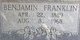  Benjamin Franklin “B. F.” O'Neal Sr.