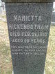  Marietta Hickenbotham