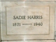  Sadie <I>Synenberg</I> Harris