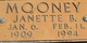  Janette B Mooney