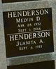 Melvin D. Henderson Photo