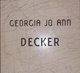 Georgia J Decker Photo