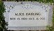  Alice A <I>Fraser</I> Dahling