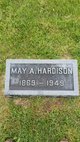  May Addie <I>Meacham</I> Hardison
