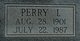 Perry I. Black Photo