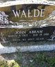  John Abram Walde