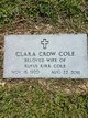 Clara Crow Cole Photo