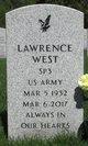 Lawrence James “Larry” West Photo