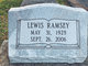  Lewis Ramsey