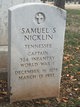 Samuel Nicklin “Sammy” Strang