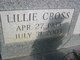  Lillie <I>Cross</I> Ginger