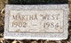  Martha <I>Maki</I> West