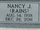 Nancy J Rains Cochran Photo