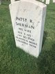 Patsy Ruth “Pattie, P.R.” <I>Lipe</I> Sherman