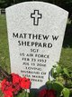  Matthew W. Sheppard