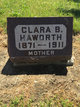  Clara B <I>Johnston</I> Haworth