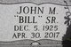 John Melvin “Bill” Youngblood Sr. Photo