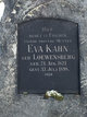  Eva <I>Loewensberg</I> Kahn