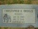Christopher D. “Bulldog” Bridges Photo