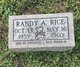  Randy A. Rice