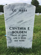 Cynthia E Bolden Photo
