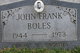  John Frank “Johnny” Boles