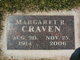 Margaret Regina Johnson Craven Photo