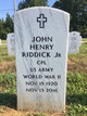 John Henry Riddick Jr. Photo