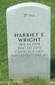 Harriet E Wright Photo