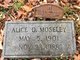  Alice D. Moseley