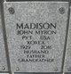 John Myron Madison Photo