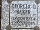 Georgia O Baker Photo
