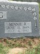  Minnie Ruth <I>Voorhies</I> Young