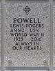Lewis Rogers “Lew” Powell Photo