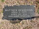 Matthew Blain “Matt” Henderson Photo