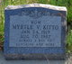  Myrtle V. <I>LaCroix</I> Kitto