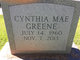  Cynthia Mae Greene
