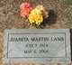 Juanita Martin Lamb Photo
