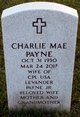 Charlie Mae Payne Photo