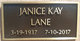 Janice Kay Lane Photo